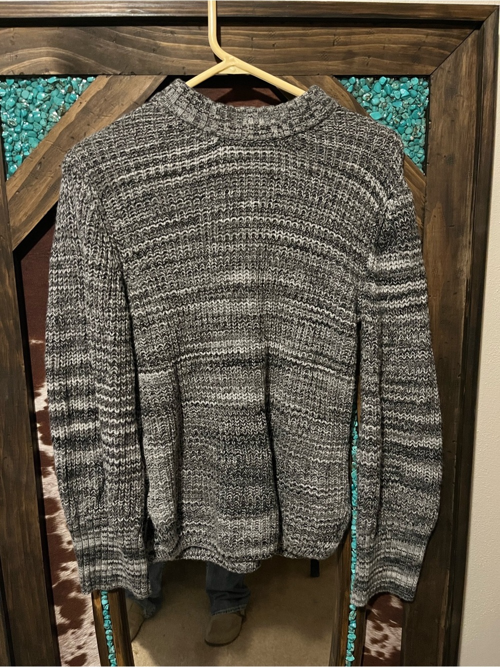 dip Gray Marled Turtleneck Sweater